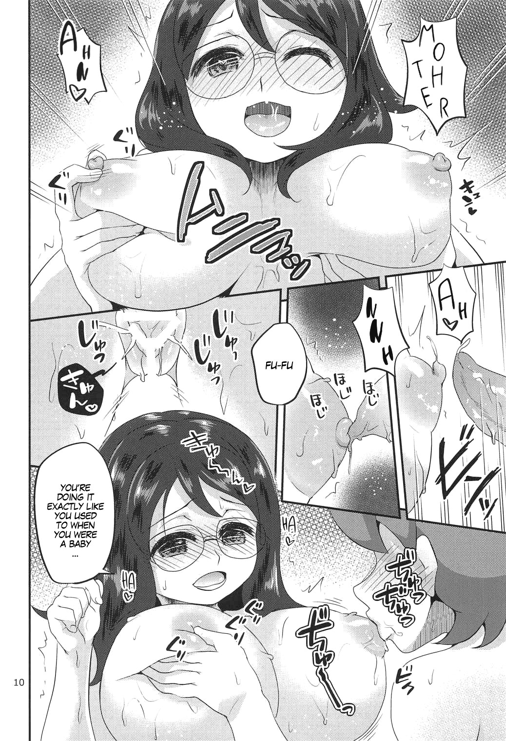 Hentai Manga Comic-It's Some Married Mother on Son and Solo Girl action-nyan!-Read-9